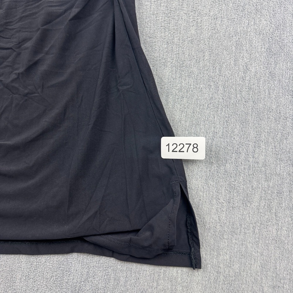 Gymshark Tank Top Women XL Black Mesh‎ Open Back Gym Workout  Active Running - Picture 9 of 9